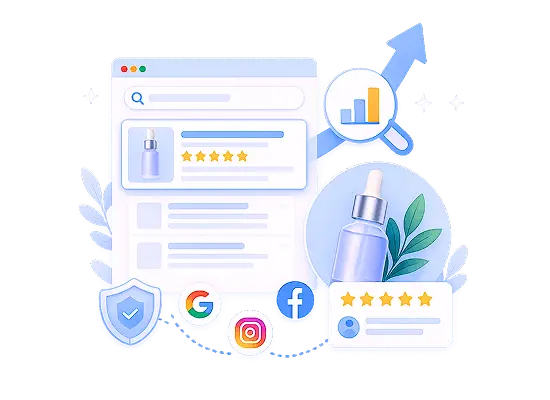 Boost trust with store reviews in search results